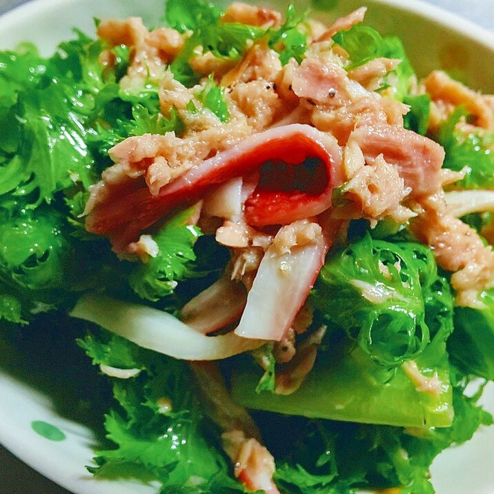 わさび菜とツナとカニカマの簡単サラダ レシピ 作り方 By 美味613 楽天レシピ わさび菜とツナとカニカマの簡単サラダ レシピ 作り方 By 美味613 楽天レシピ